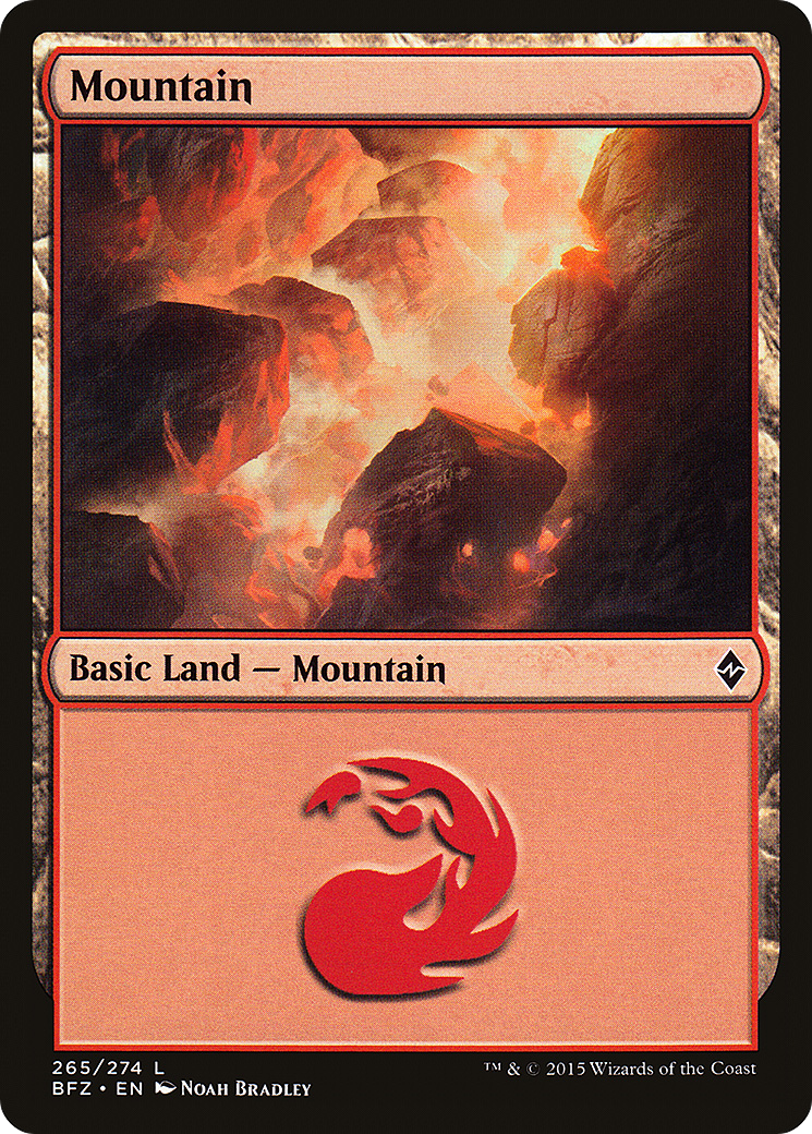 Mountain (265) (BFZ-265) - Battle for Zendikar