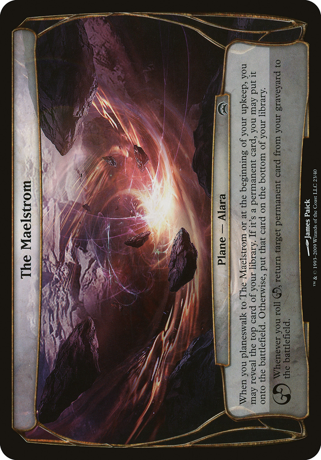 The Maelstrom (Planechase) (OVER-) - Planechase Planes
