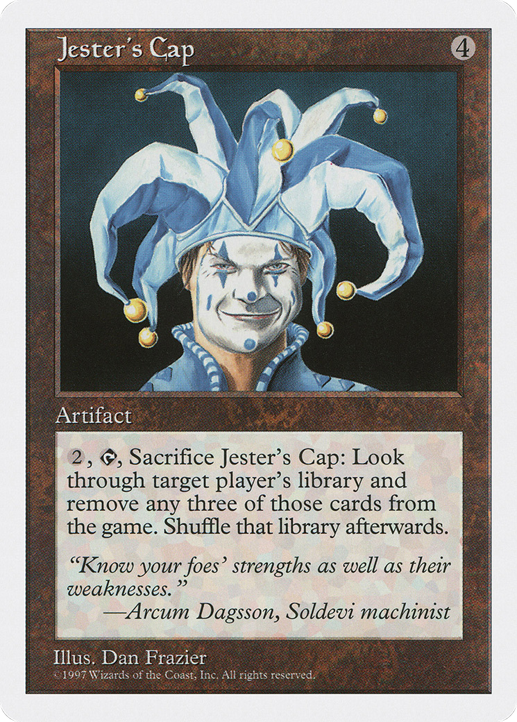Jester's Cap (5ED-) - Fifth Edition