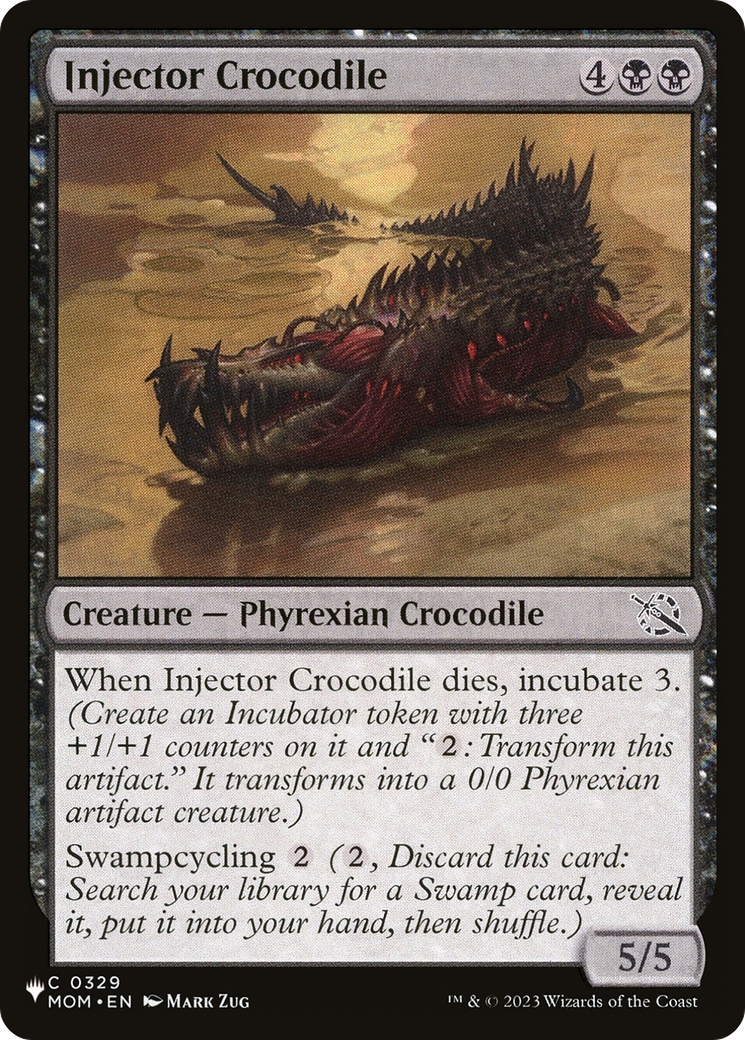 Injector Crocodile (LIST-0329) - The List