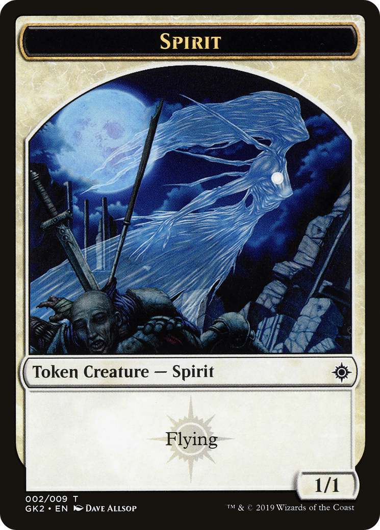 Spirit (002) // Spirit (010) Token (GK2-) - RNA Guild Kit Tokens