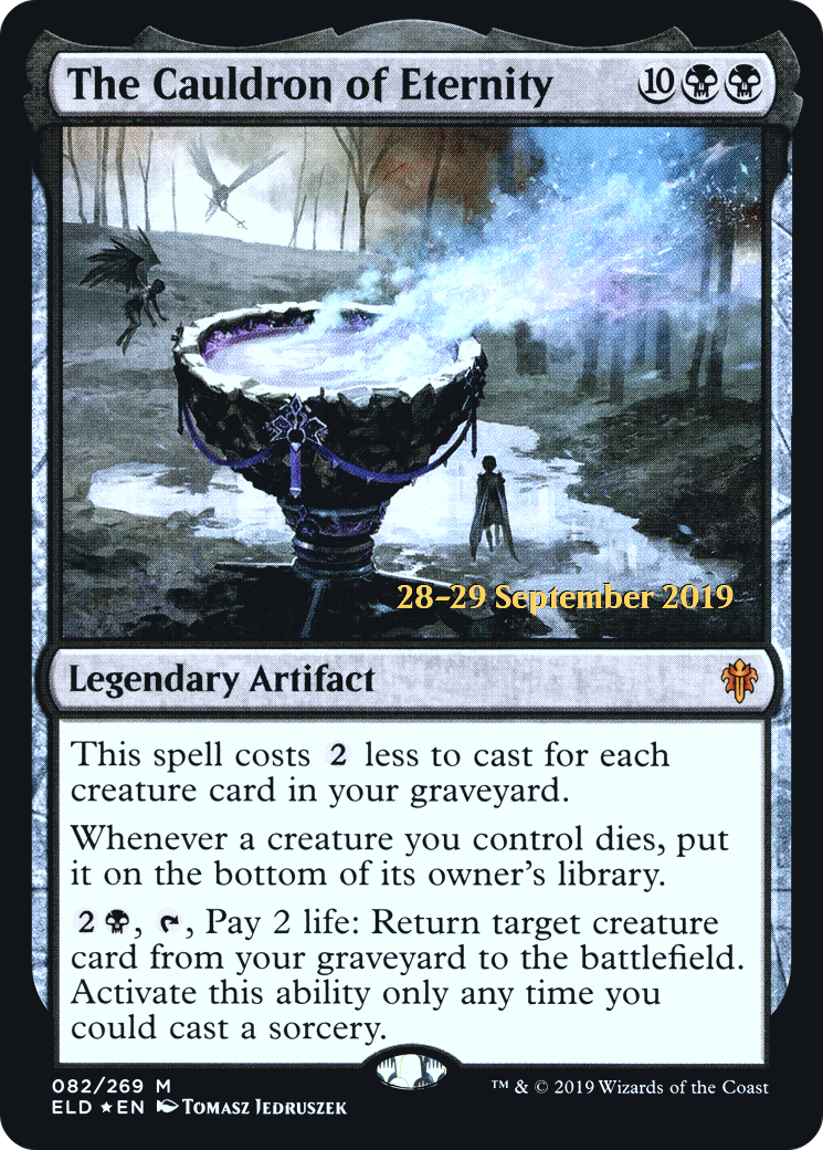 The Cauldron of Eternity (PRE-082) - Throne of Eldraine Promos Foil