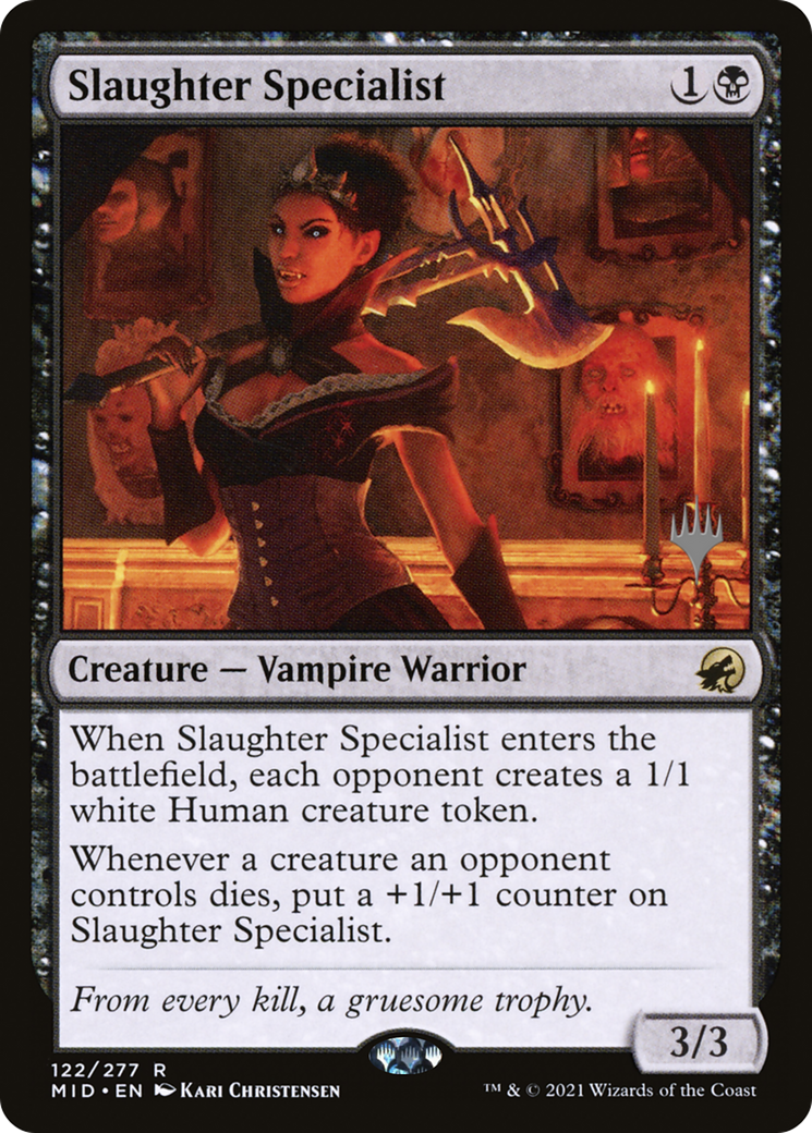Slaughter Specialist (PPMID-122P) - Innistrad: Midnight Hunt Promos
