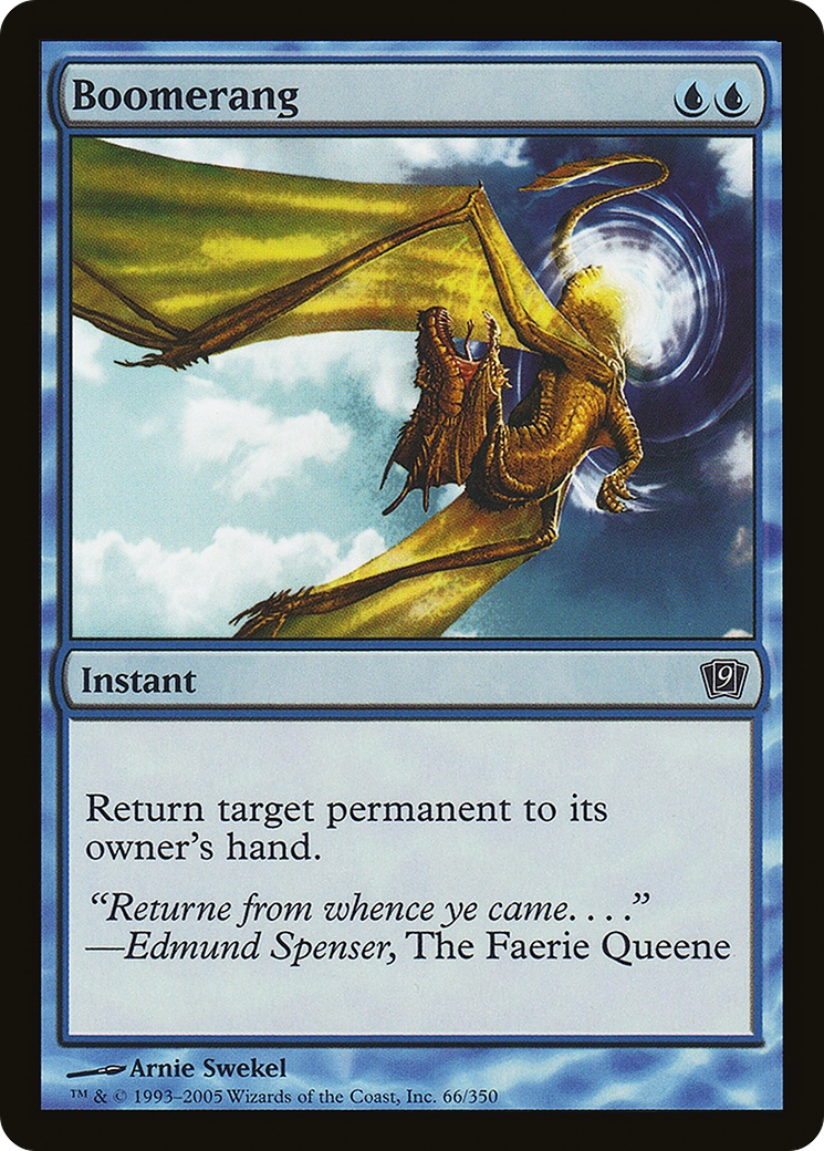 Boomerang (9ED-066) - 9th Edition Foil