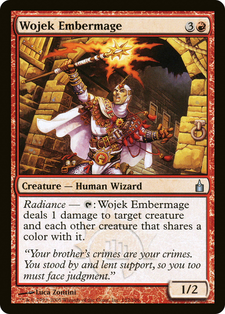 Wojek Embermage (RAV-152) - Ravnica: City of Guilds Foil