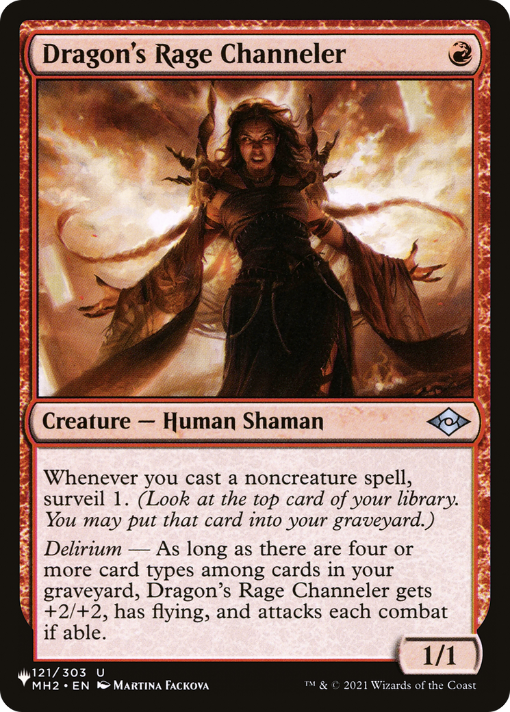 Dragon's Rage Channeler (LIST-121/303) - The List