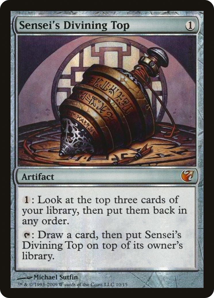 Sensei's Divining Top (V09-) - From the Vault: Exiled Foil