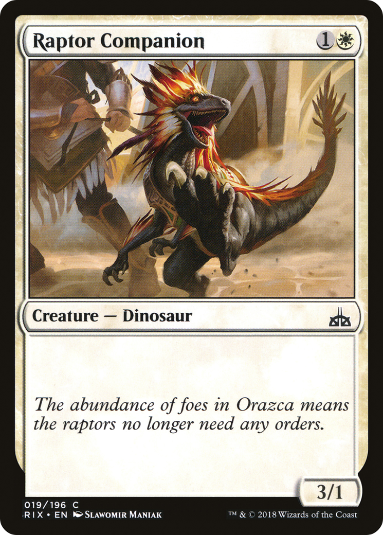 Raptor Companion (RIX-019) - Rivals of Ixalan Foil