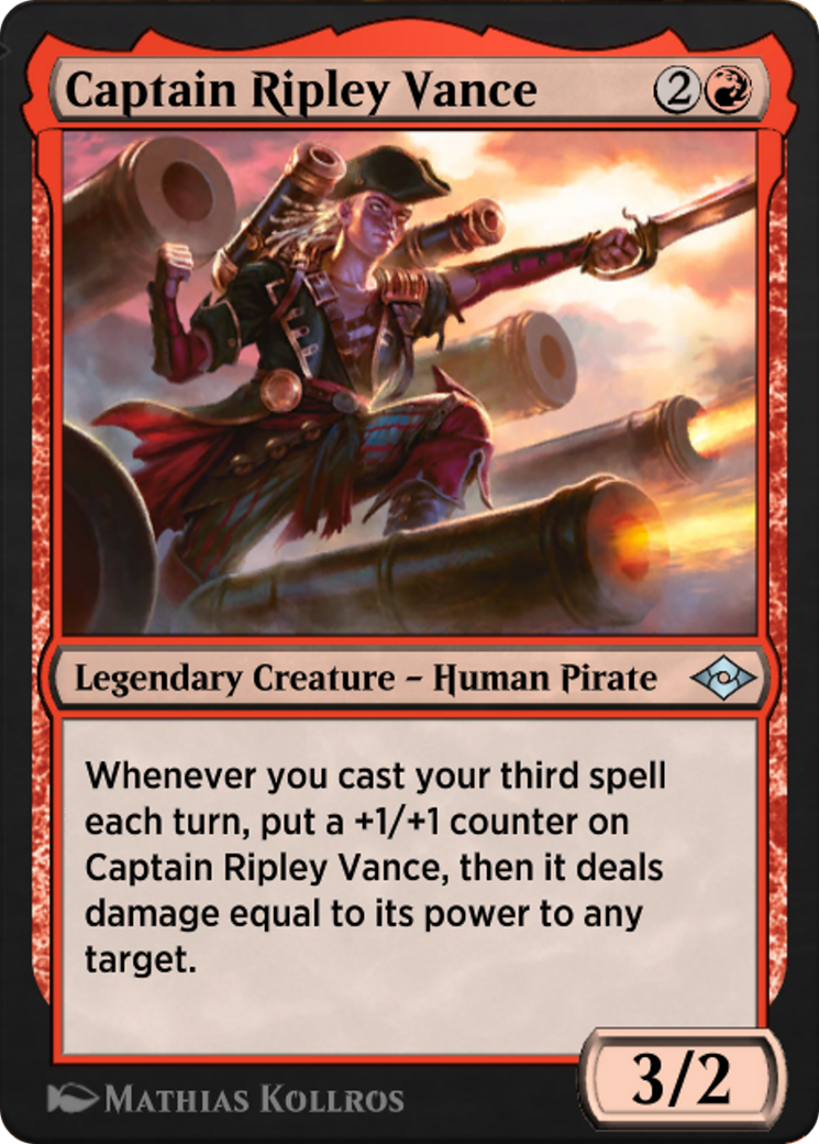 Captain Ripley Vance (J21-427) - Jumpstart: Historic Horizons