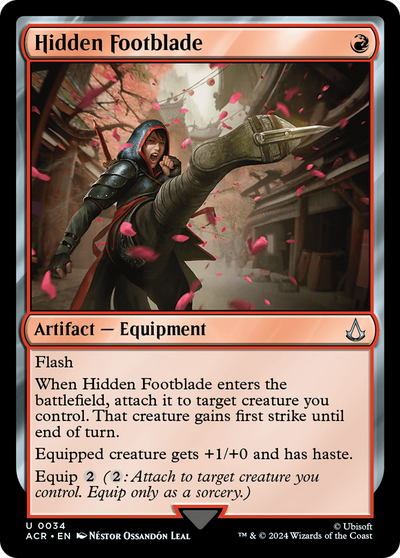Hidden Footblade (ACR-034) - Assassin's Creed