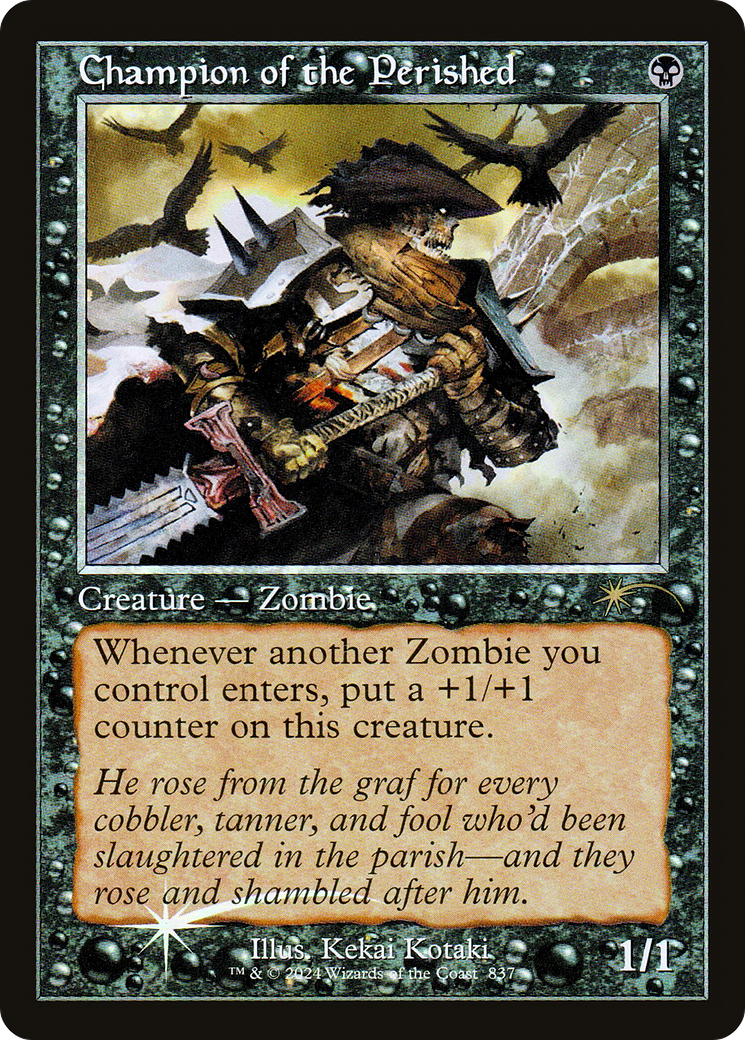 Champion of the Perished (Retro Frame) (SLD-837) - Secret Lair Drop Foil