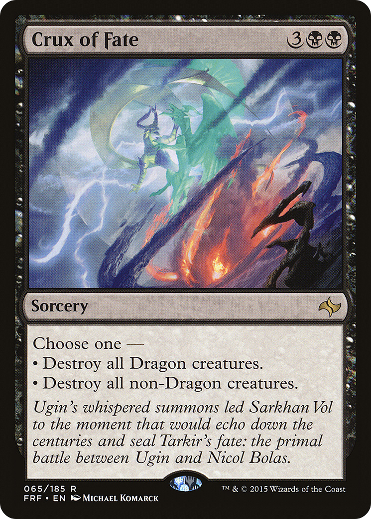 Crux of Fate (FRF-065) - Fate Reforged Foil