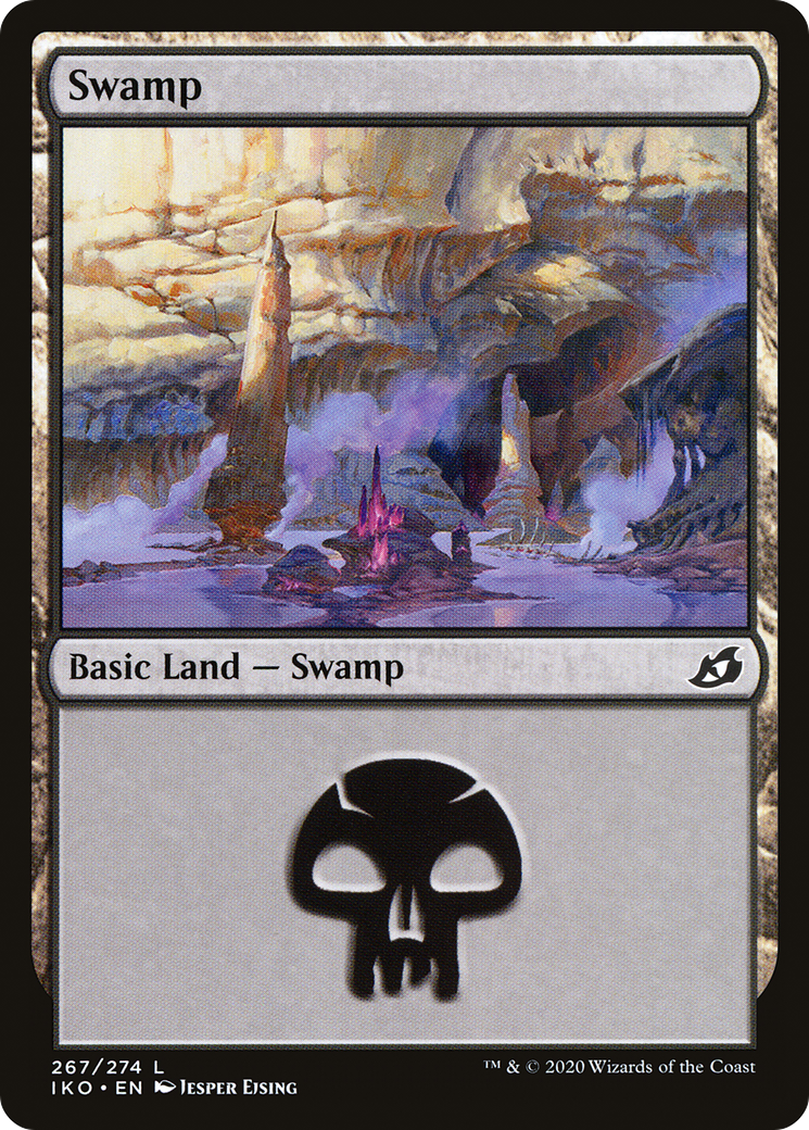 Swamp (267) (IKO-267) - Ikoria: Lair of Behemoths Foil
