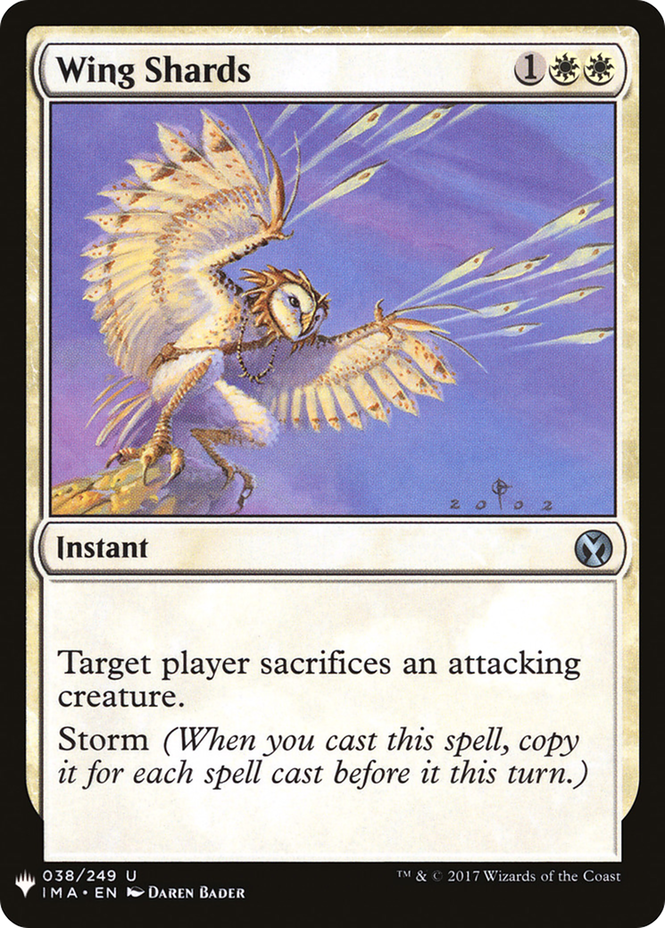 Wing Shards (LIST-IMA-38) - The List