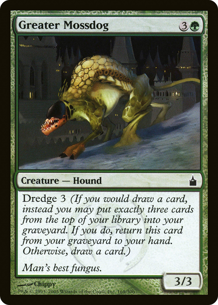 Greater Mossdog (RAV-169) - Ravnica: City of Guilds Foil