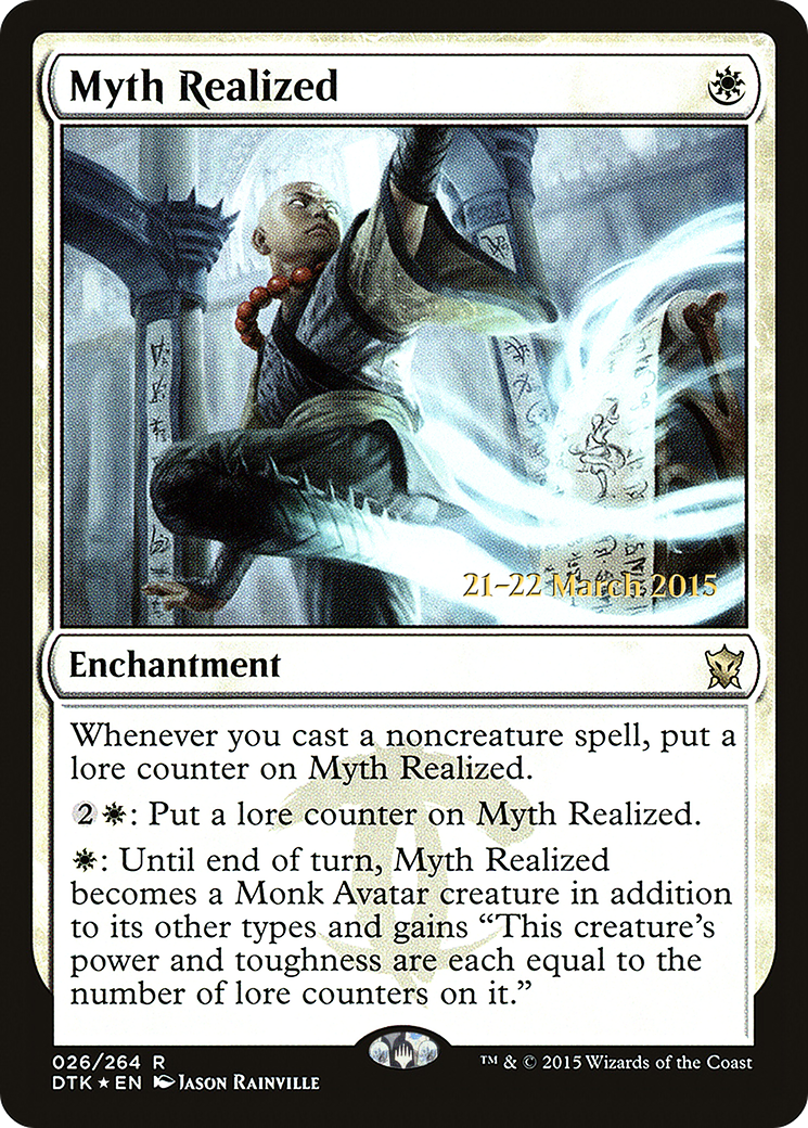 Myth Realized (PRE-026) - Dragons of Tarkir Promos Foil