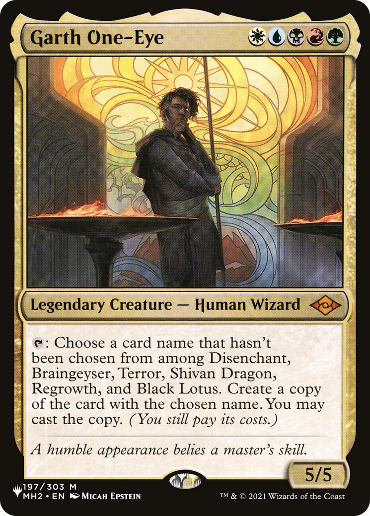 Garth One-Eye (LIST-MH2-197) - The List