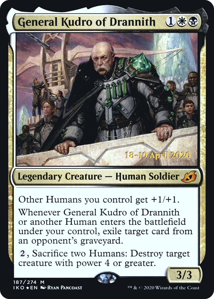General Kudro of Drannith (PRE-187) - Ikoria: Lair of Behemoths Promos Foil