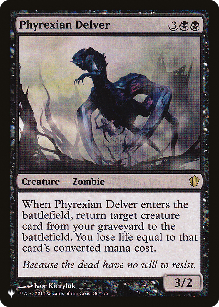 Phyrexian Delver (LIST-86/356) - The List