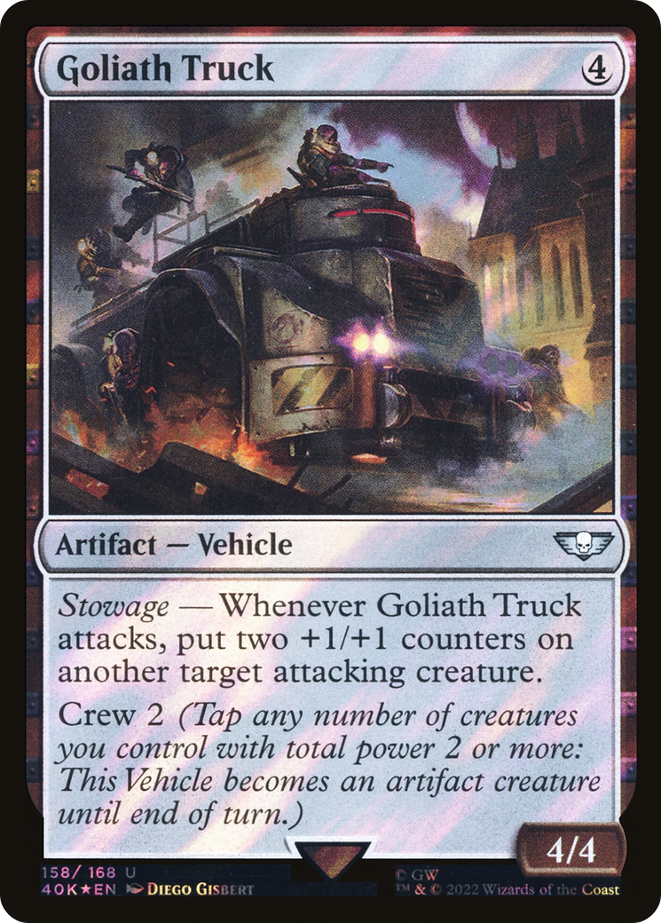 Goliath Truck (Surge Foil) (40K-158) - Warhammer 40,000 Commander Foil