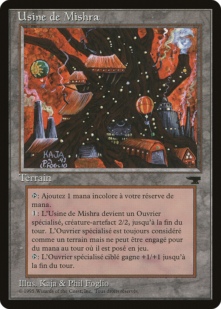 Mishra's Factory (French) - "Usine de Mishra" (REN-) - Renaissance