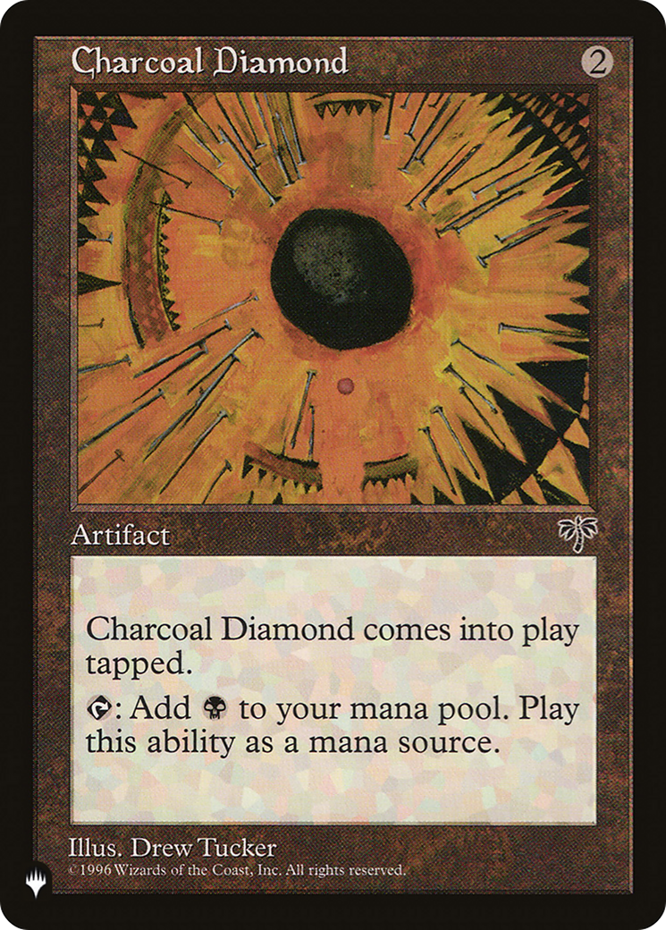 Charcoal Diamond (LIST-) - The List