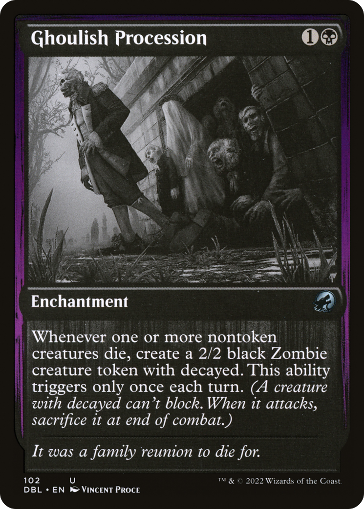 Ghoulish Procession (DBL-102) - Innistrad: Double Feature