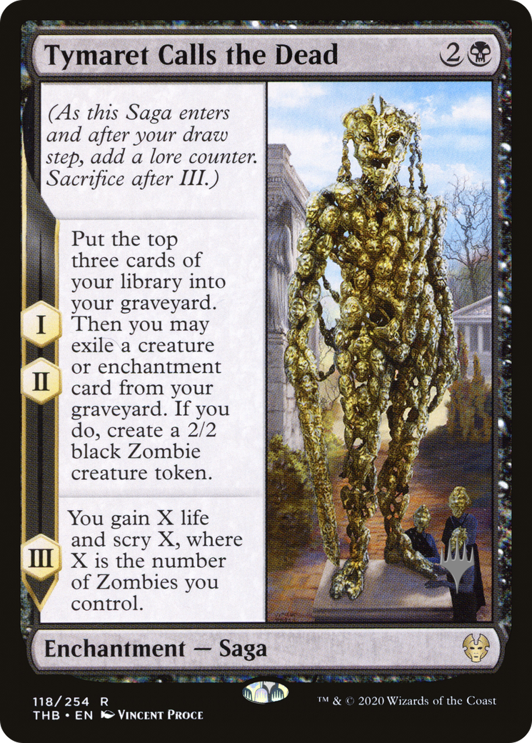 Tymaret Calls the Dead (PPTHB-118P) - Theros Beyond Death Promos
