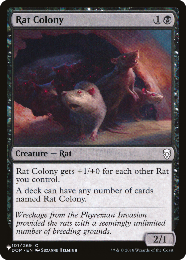Rat Colony (LIST-101/269) - The List
