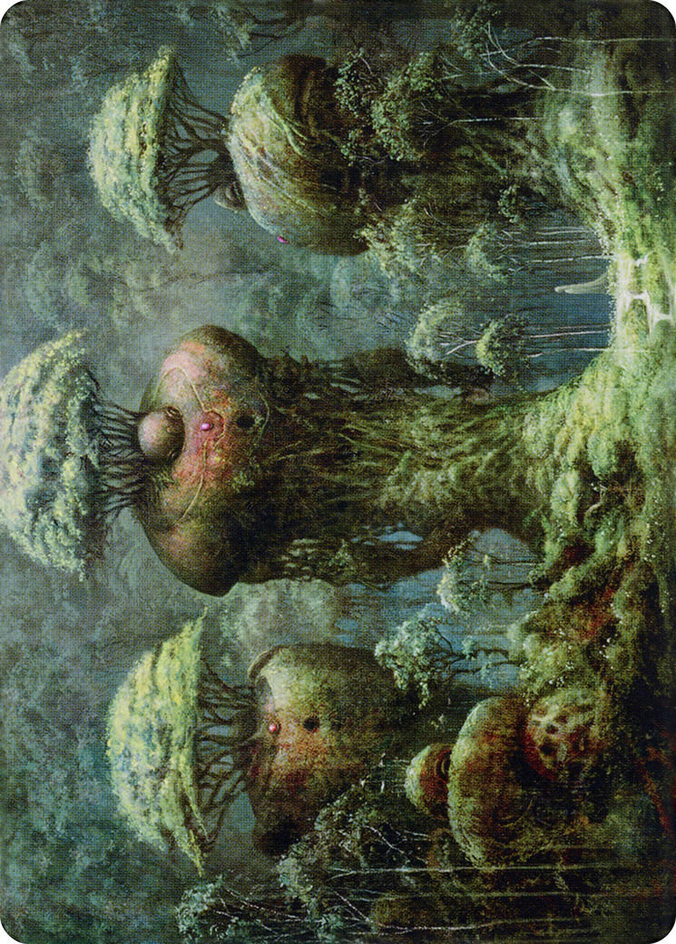 Forest // Forest (ADMU-065) - Dominaria United Art Series (Borderless)