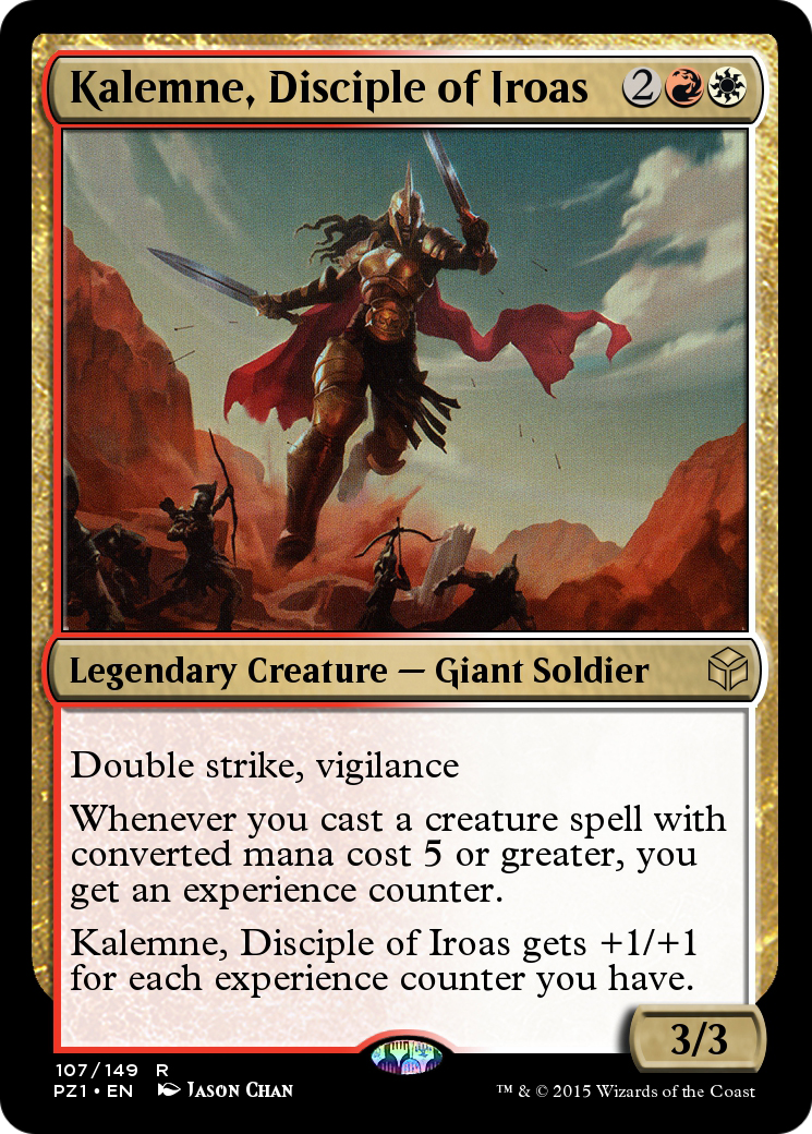 Kalemne, Disciple of Iroas (PZ1-107) - Legendary Cube Prize Pack