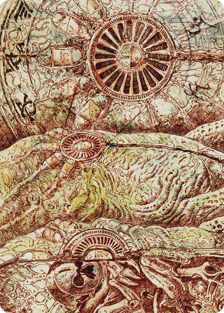 Phyrexian Processor // Phyrexian Processor (ABRO-070) - The Brothers' War Art Series (Borderless) Foil