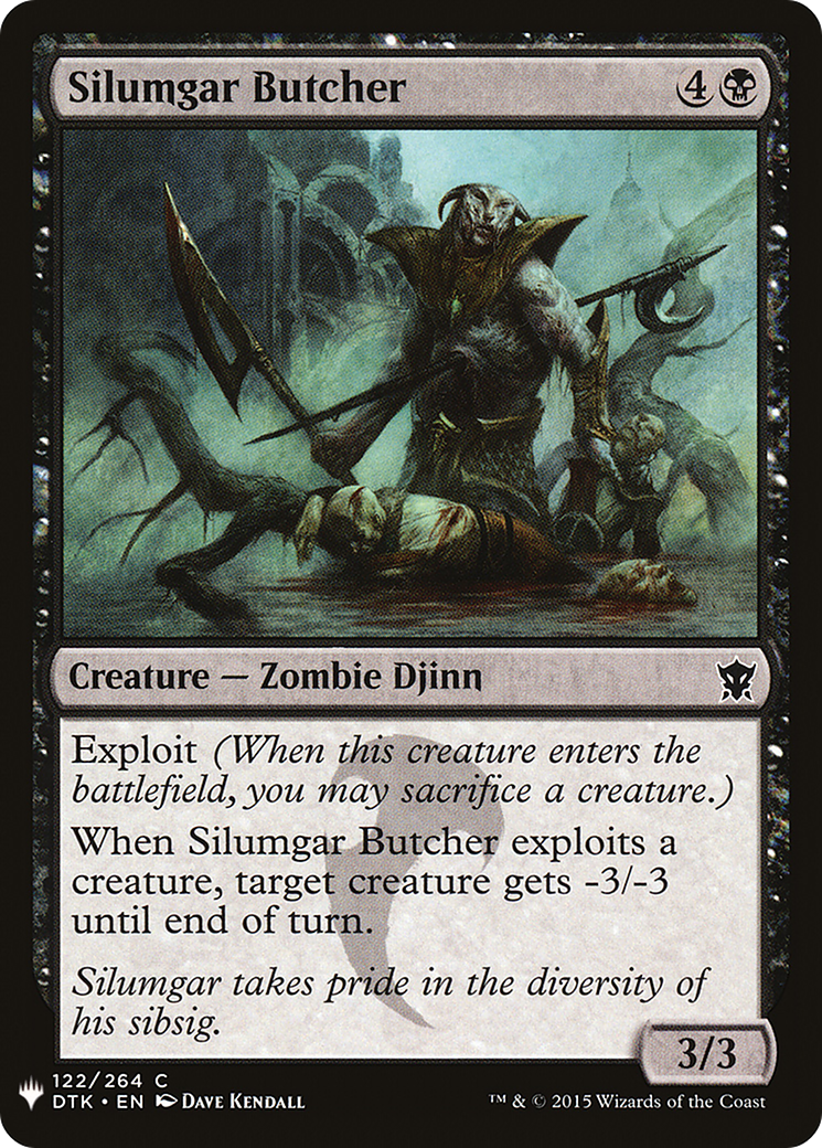 Silumgar Butcher (LIST-DTK-122) - The List