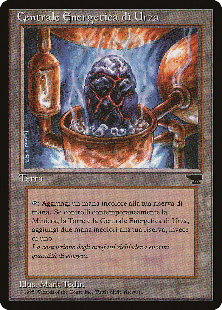 Urza's Power Plant (Sphere) (Italian) - "Centrale Energetica di Urza" (REN-) - Rinascimento