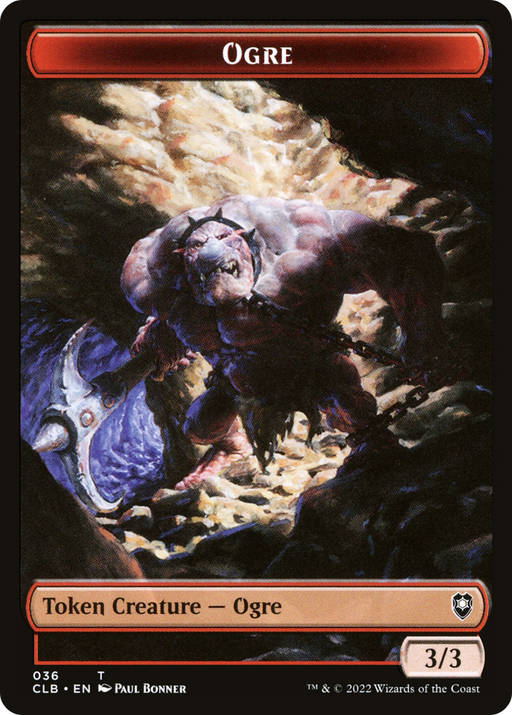 Ogre (TCLB-036) - Battle for Baldur's Gate Tokens