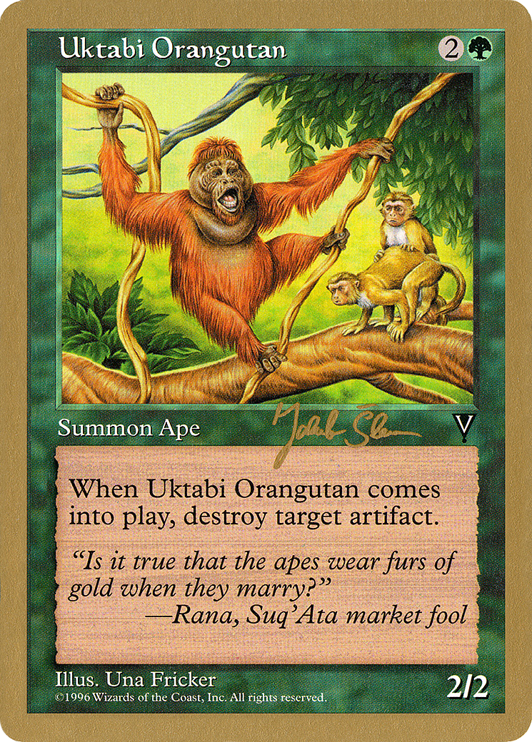 Uktabi Orangutan - 1997 Jakub Slemr (VIS) (WCD-) - World Championship Decks 1997