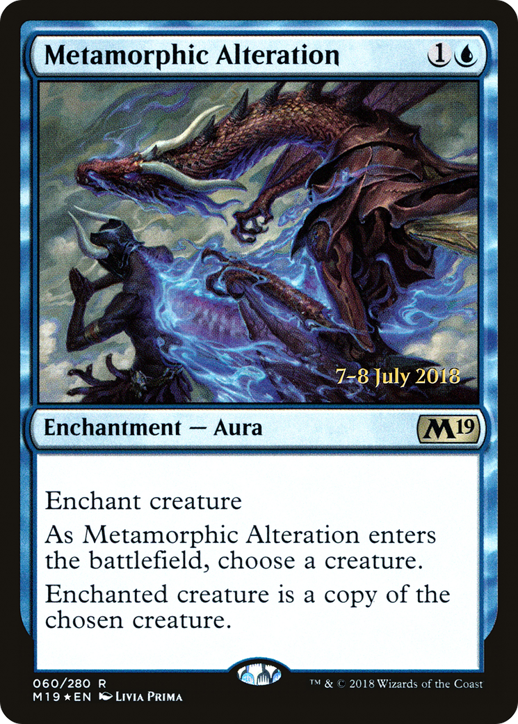 Metamorphic Alteration (PRE-060) - Core Set 2019 Promos Foil