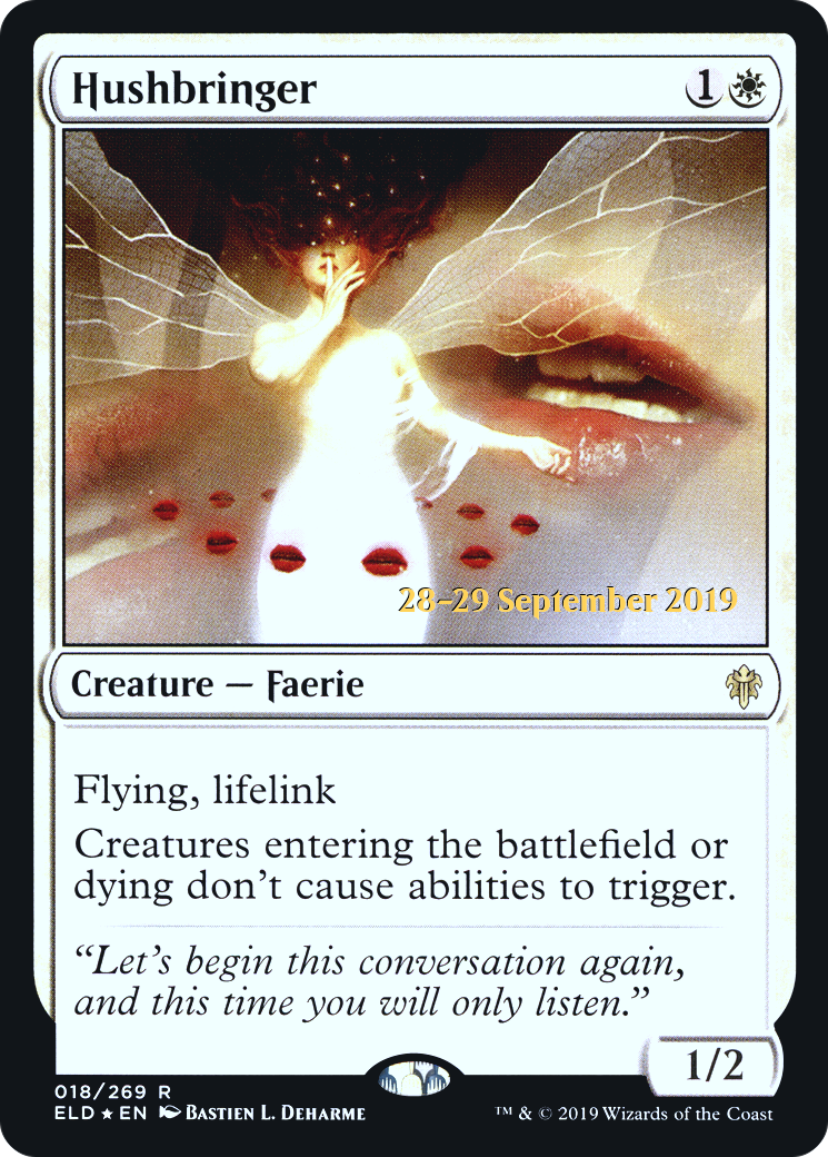 Hushbringer (PRE-018) - Throne of Eldraine Promos Foil