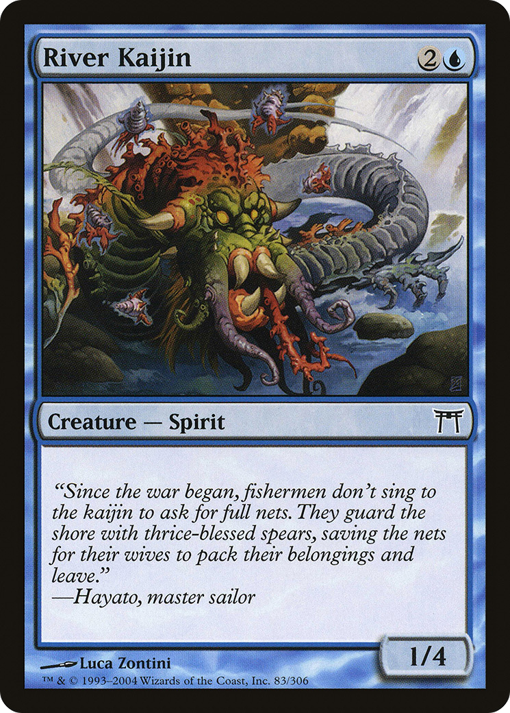 River Kaijin (CHK-083) - Champions of Kamigawa Foil