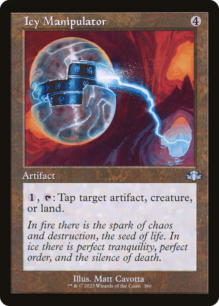 Icy Manipulator (Retro Frame) (DMR-380) - Dominaria Remastered