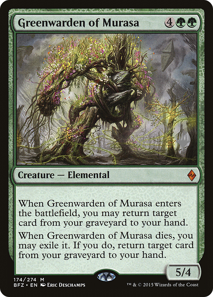Greenwarden of Murasa (PPIKO-174) - Battle for Zendikar Promos Foil