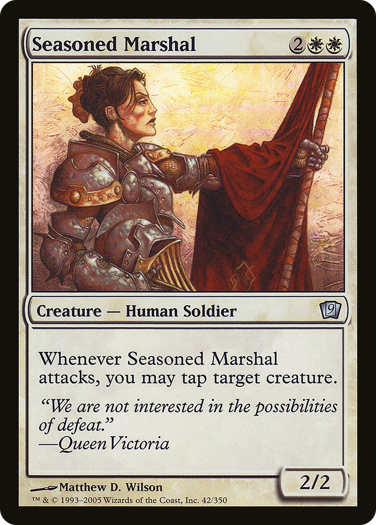 Seasoned Marshal (9ED-) - 9th Edition