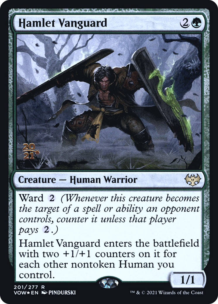 Hamlet Vanguard (PRE-201) - Innistrad: Crimson Vow Promos Foil