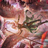Sigarda's Summons // Sigarda's Summons (AVOW-017) - Crimson Vow Art Series (Borderless) Foil