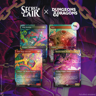 Secret Lair Drop: Secret Lair x Dungeons & Dragons: Shadows Over Baldur's Gate - Foil Edition