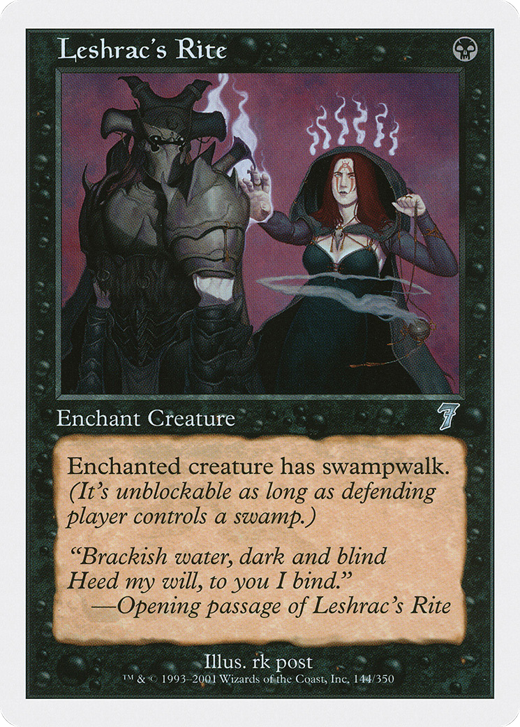 Leshrac's Rite (7ED-144) - 7th Edition