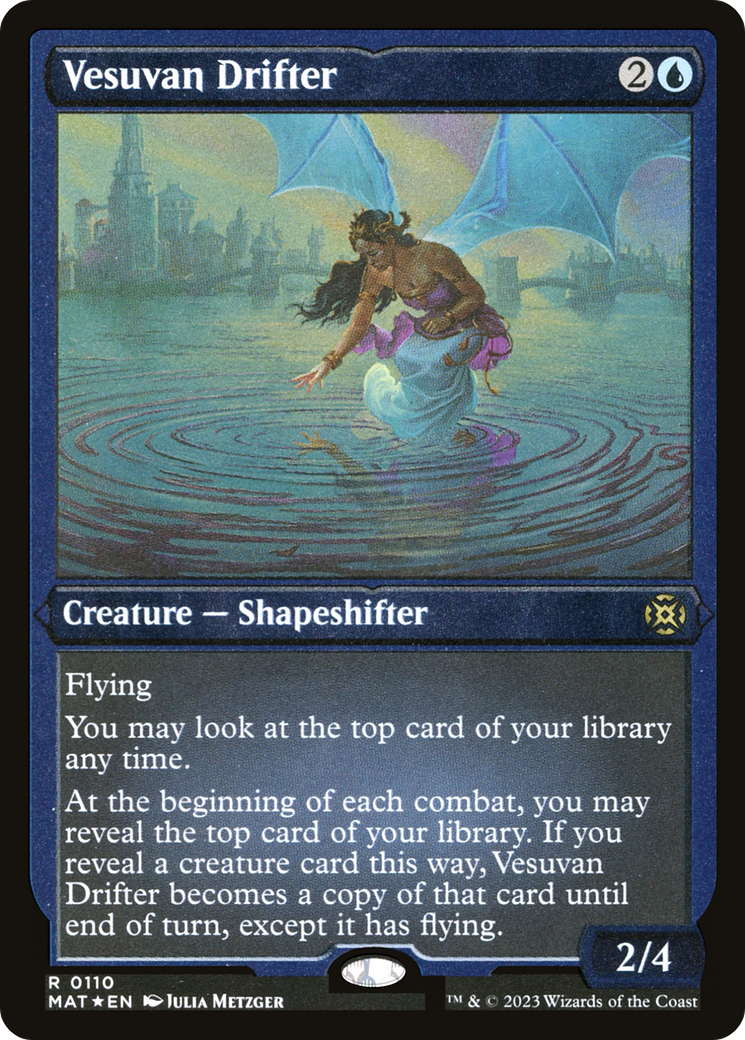 Vesuvan Drifter (MAT-110) - March of the Machine: The Aftermath Etched Foil