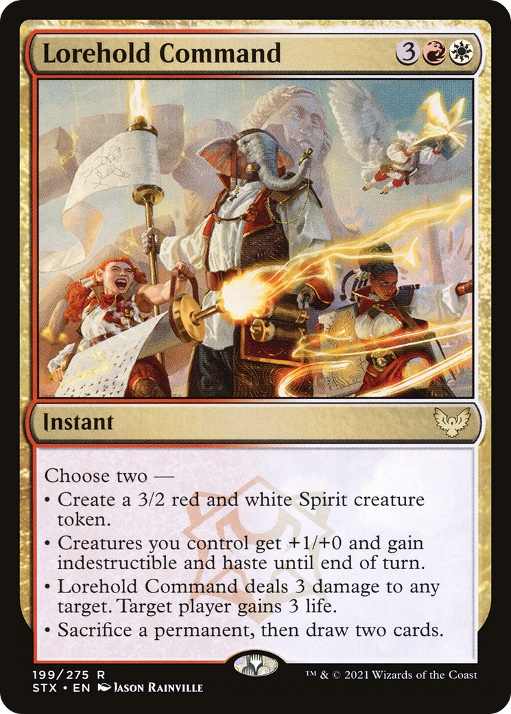 Lorehold Command (STX-199) - Strixhaven: School of Mages