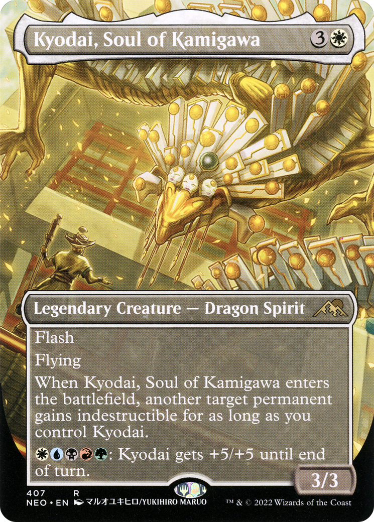 Kyodai, Soul of Kamigawa (Borderless) (NEO-407) - Kamigawa: Neon Dynasty (Borderless)