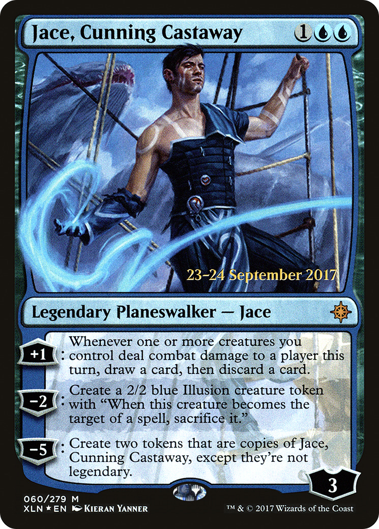 Jace, Cunning Castaway (PRE-060) - Ixalan Promos Foil